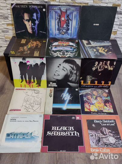 Русский и зарубежный рок виниловые пластинки