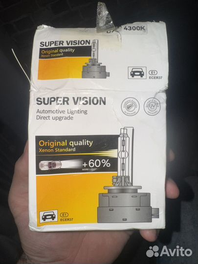 Автомобилные лампы d3s 4300k