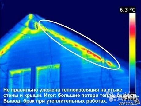 Тепловизор, поиск теплопотерь, протечек