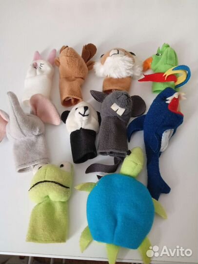 Пальчиковый театр Икеа, набор докторп