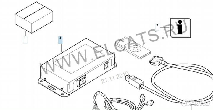 iPad разъем для бмв Е60