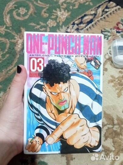 One punch man манга