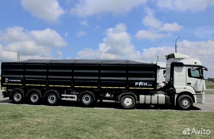 Полуприцеп зерновоз FOX Trailer Зерновоз-бортовой 4 оси, 2023