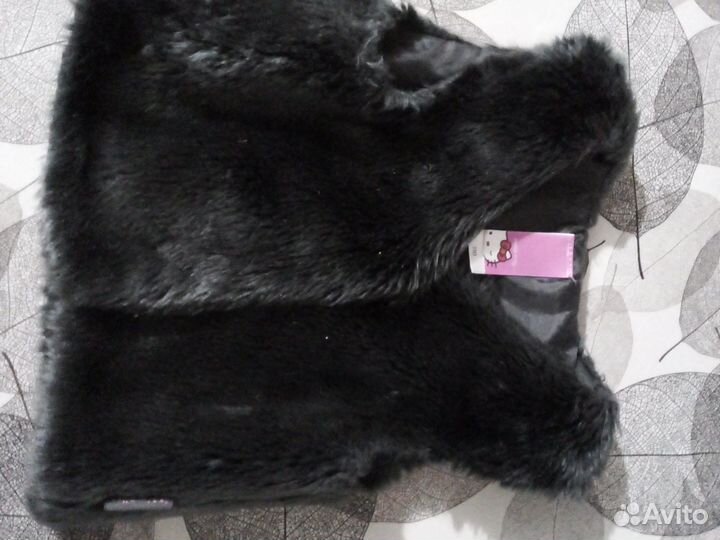 Жилетка серая для новогоднего утренника