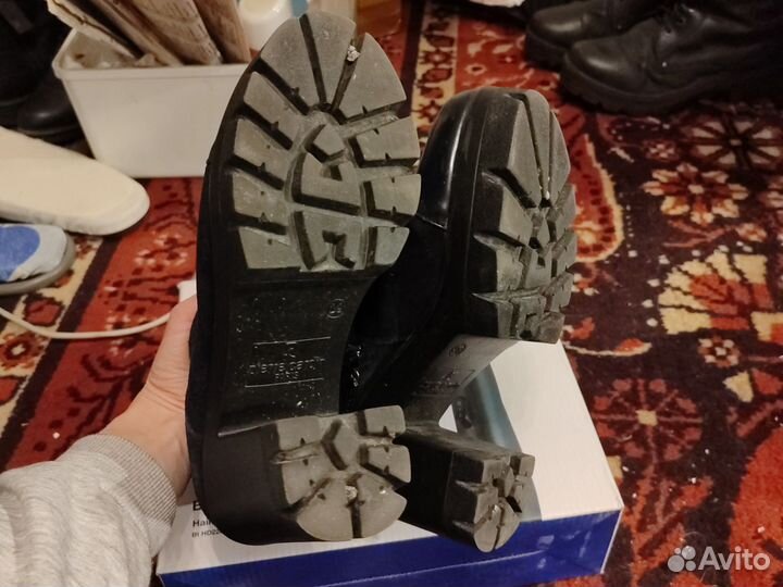 Ботинки#27 нат кожа, замша 39 разм