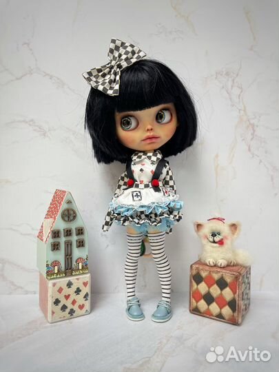 Новогодний набор одежды для куклы Блайз