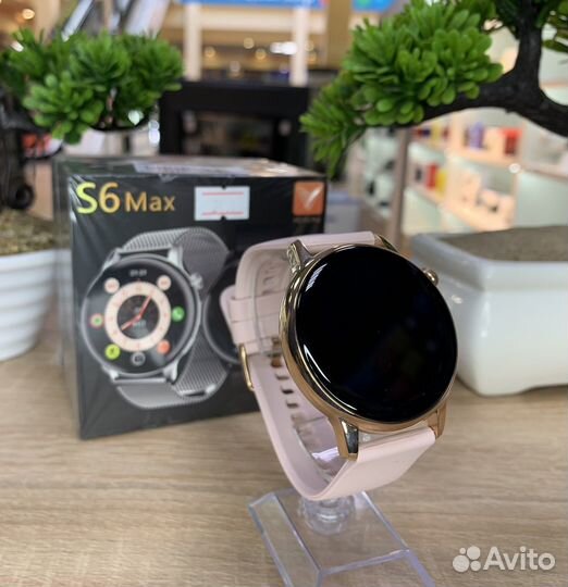 Умные часы S6 Max (Гарантия,Новый)