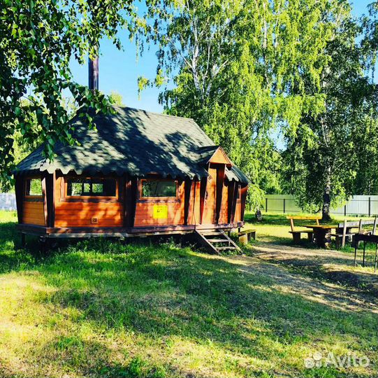 Беседки, домики в аренду. Мангальная зона