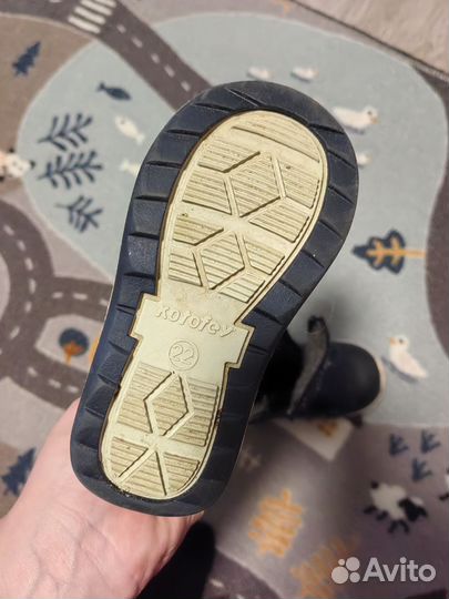 Валенки зимние котофей 22, размер по стельке 14,5