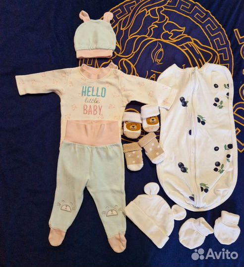 Вещи на новорожденного 56