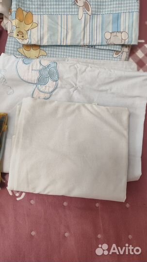 Детское постельное белье в кроватку (пакетом)