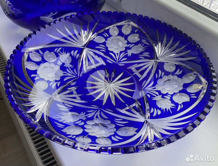 Цветной хрусталь гдр