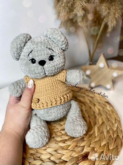 Мишка ручная работа