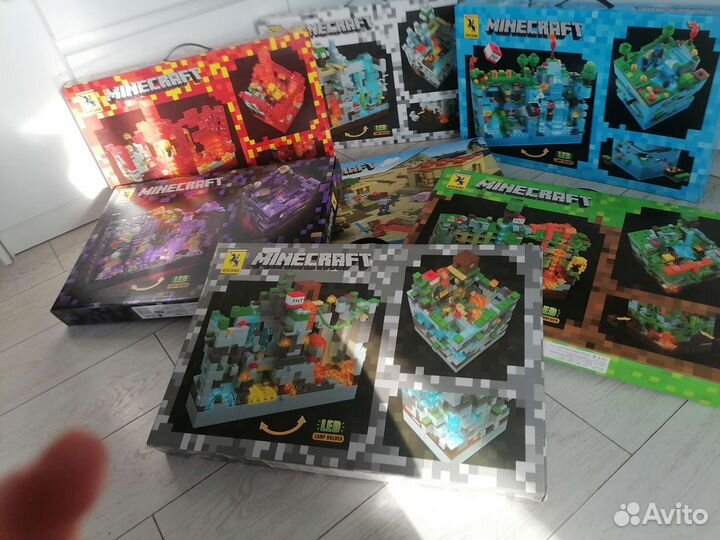 Конструктор lego майнкрафт