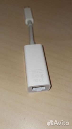 Переходник Apple Thunderbolt to Gigabit