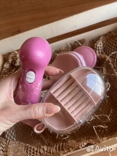 Силиконовая мочалка Kuchenland/очищение лица