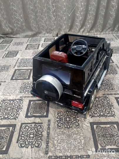 Детский электромобиль джип Мерседес