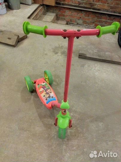 Детский велосипед самокат