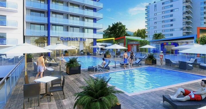 Квартира-студия, 34,5 м² (Грузия)