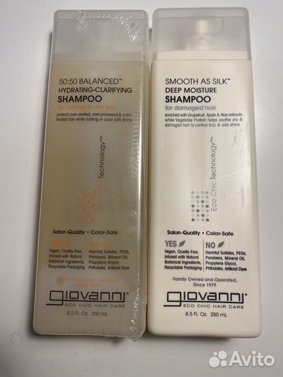 Giovanni iherb USA шампунь