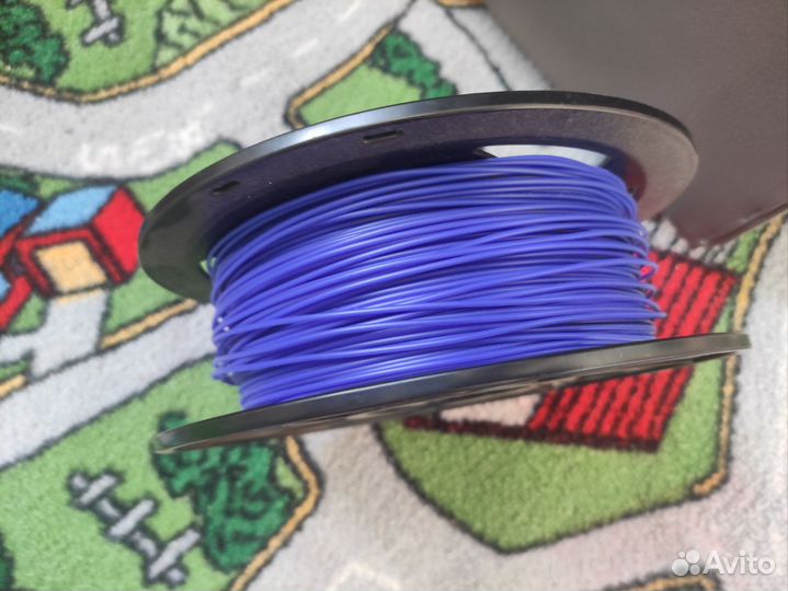 Катушка для 3D ручки синий цвет