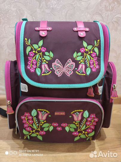 Ранец школьный Mike Mar Цветы