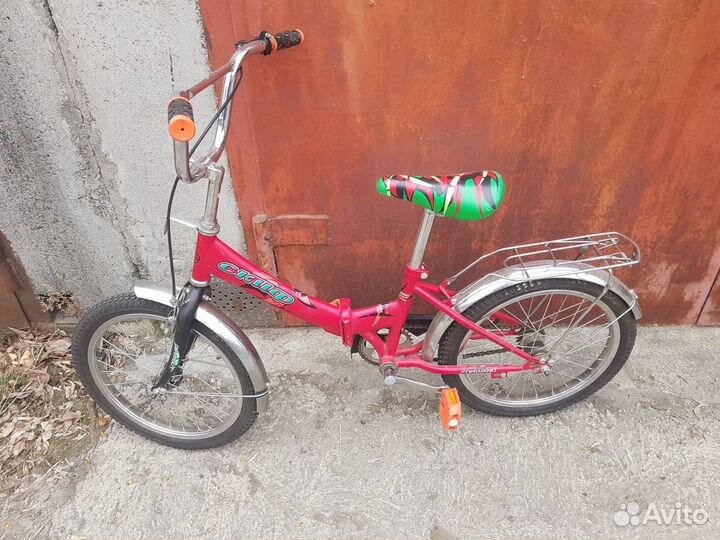 Детский велосипед бу колеса 18 дюймов