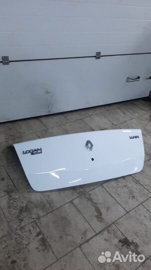 Крышка багажникана renault logan фаза 1