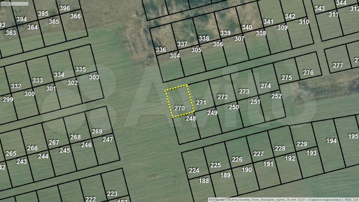 Участок 20 сот. (СНТ, ДНП)