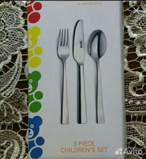Набор столовых приборов, детский