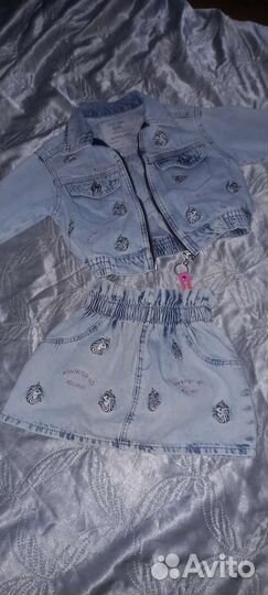 Джинсовый костюм