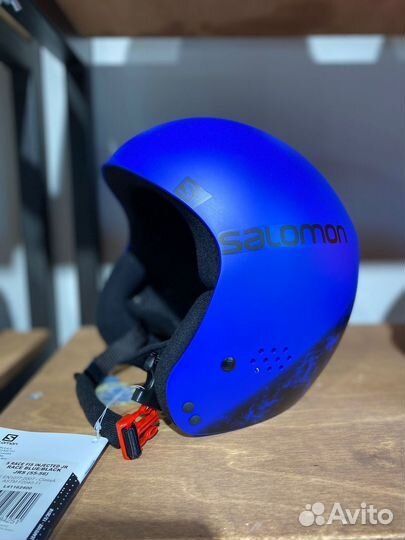 Шлем S race FIS injected JR Blue Bk