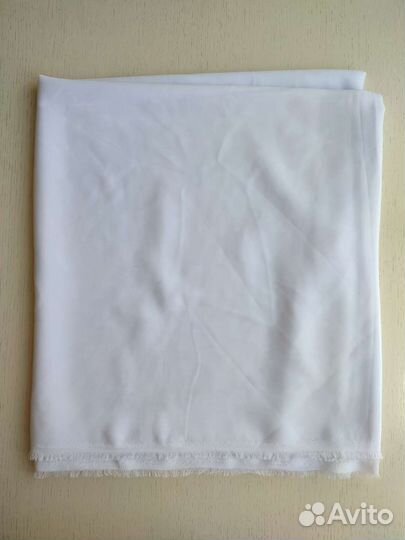 Ткань шифон белый 150 см х 270 см