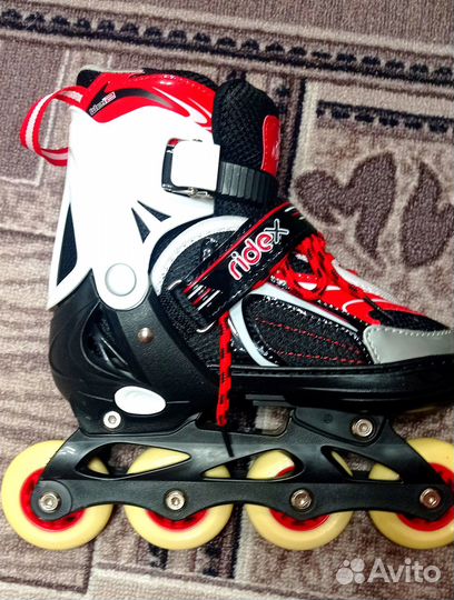 Роликовые коньки детские раздвижные