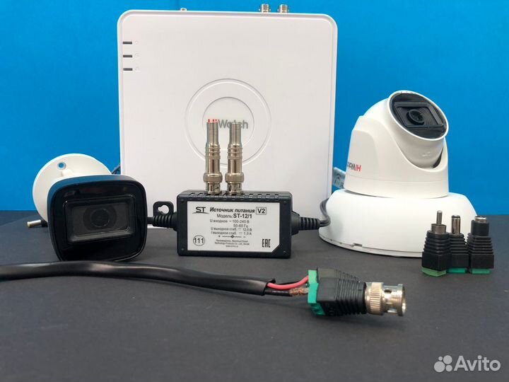 Уличное видеонаблюдение HiWatch Eco