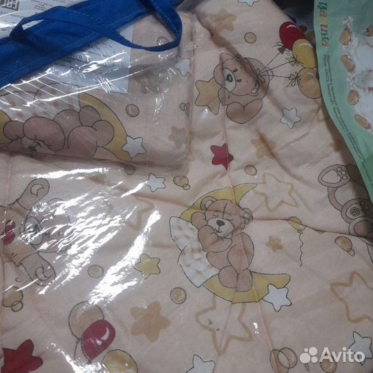 Комплект постельного белья в детскую кроватку