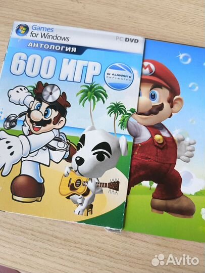 600 игр для пк, диск