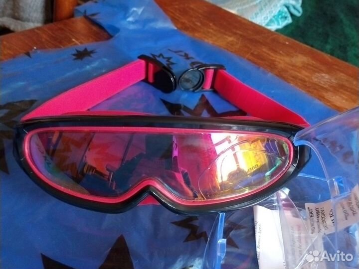 Очки для плавания Guepard 008 Summer time orange