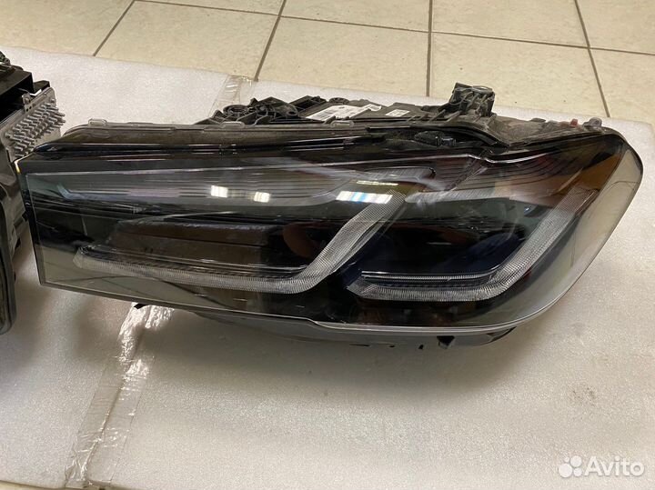 Фары BMW G30 LED Adaptive Black