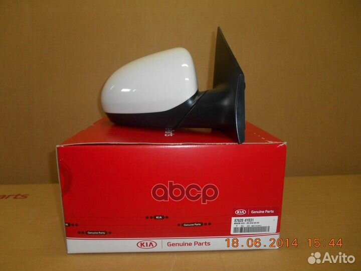 Зеркало правое.ORG 876204Y031 Hyundai-KIA