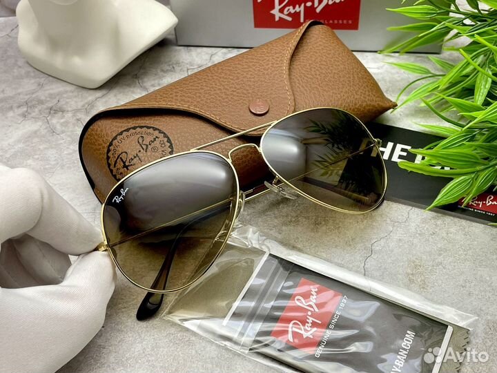 Очки ray ban aviator