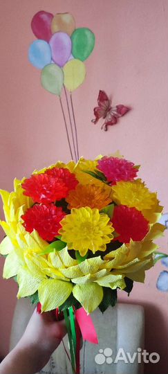 Букет мыльных цветов