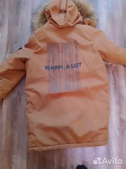 Зимняя куртка парка на мальчика