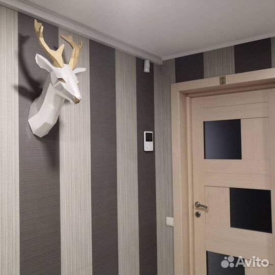 Полигональные фигуры - 3D декор из бумаги (картон)