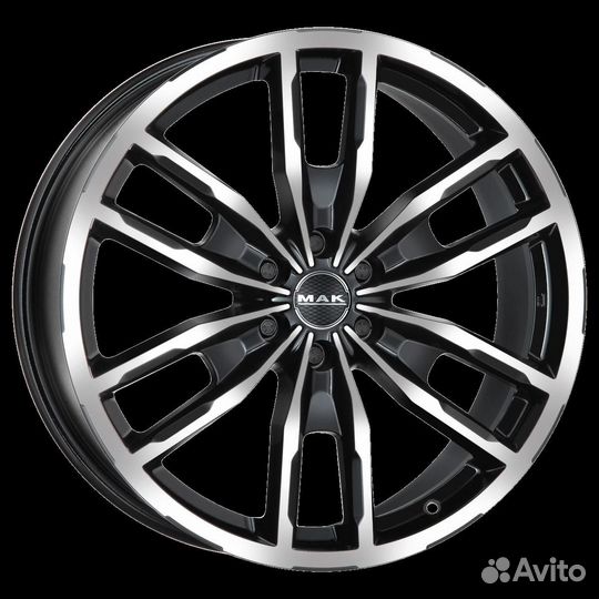 R20 6x139,7 9J ET20 D106,1 MAK Peak Black Mirror