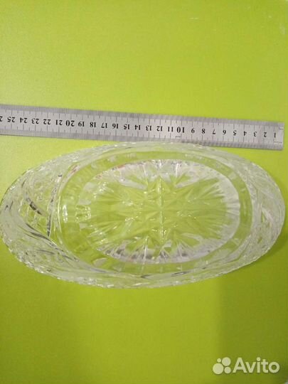 Лодочки хрусталь