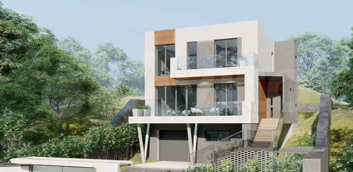 Коттедж 247 м² на участке 7 сот.