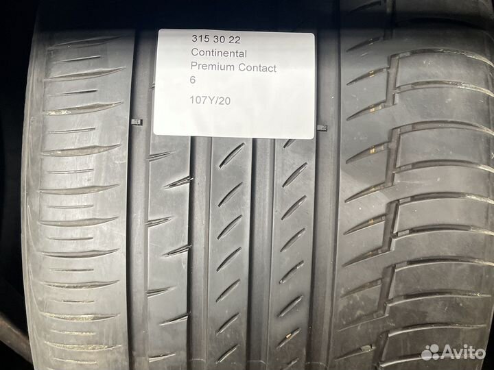 Continental PremiumContact 6 315/30 R22 107Y
