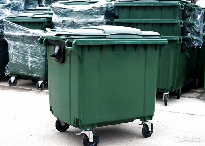 Пластиковый контейнер 1100л, 770л. Арт. 11348