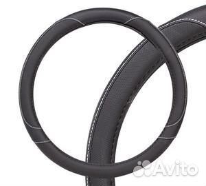 Оплетка на руль, искусственная кожа с перфорацией